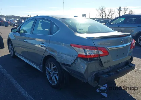 2013 Nissan Sentra Sr из США, поврежденный, VIN 3N1AB7AP2DL789122